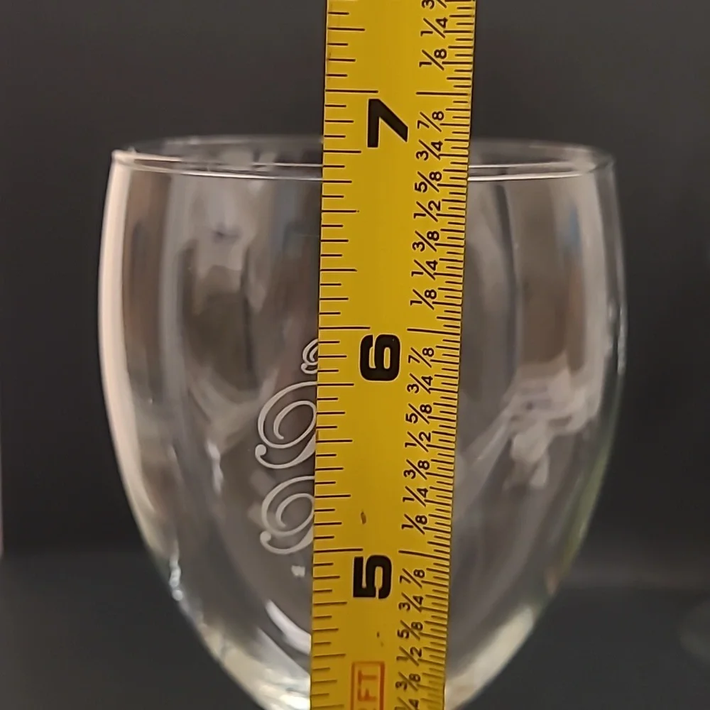 Pair of Preston Ridge Winery Wine Glasses
